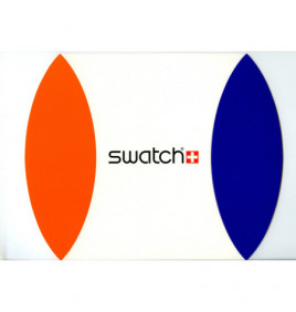 SWATCH GIFT BOX (21X25 - blue/orange) 20 pcs.